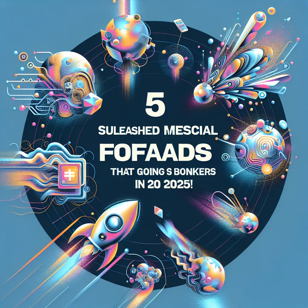 5 Unleashed Social Media Fads That Are Going Bonkers in 2025!