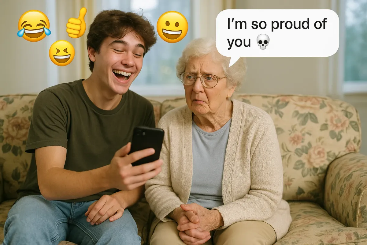 When Your Grandma Uses 💀 Wrong: How One Emoji Turned Into Today’s Funniest Meme