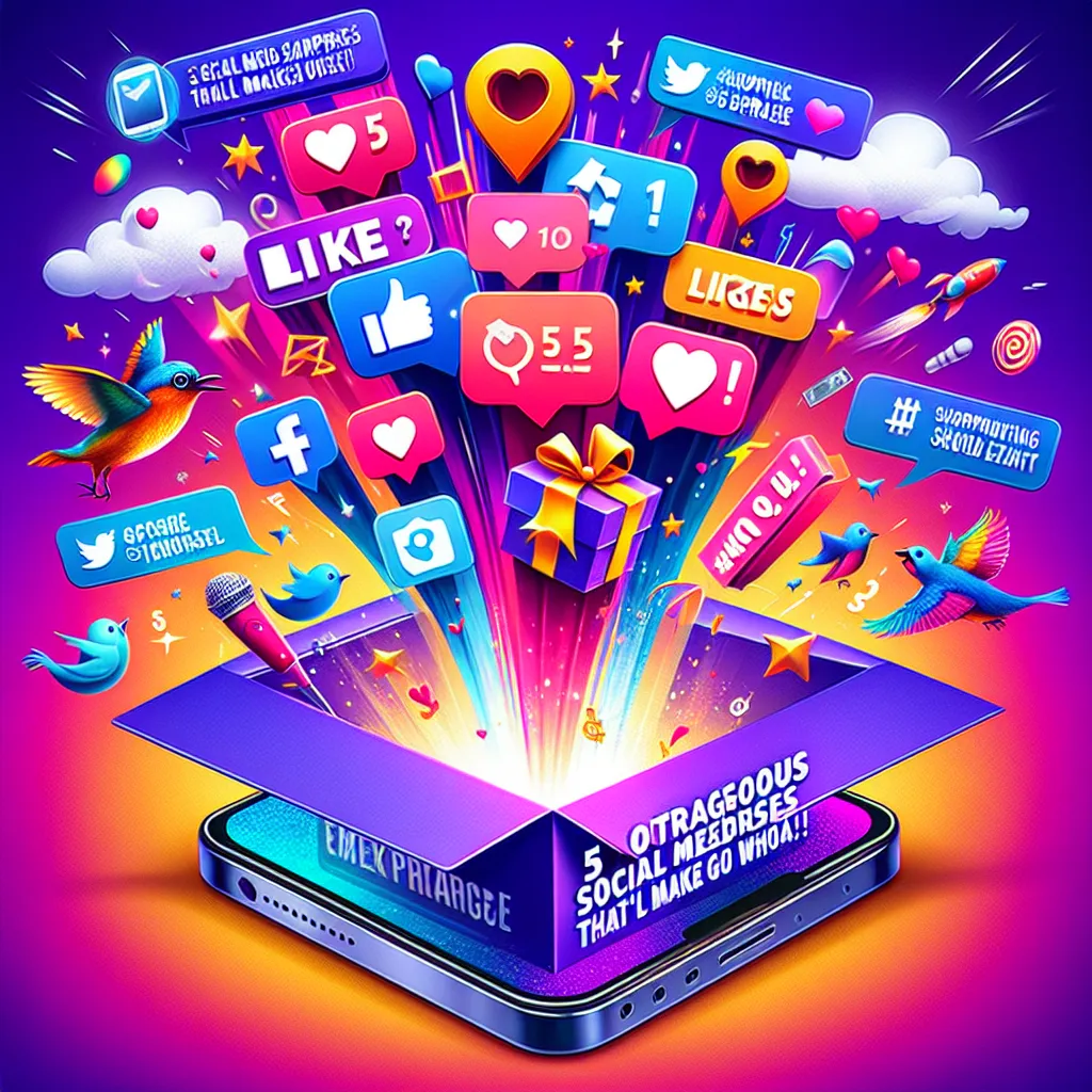 5 Outrageous Social Media Surprises That'll Make You Go "Whoa!