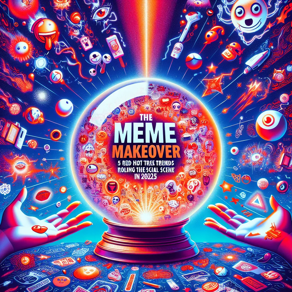 The Meme Makeover: 5 Red Hot Trends Ruling the Social Scene in 2025