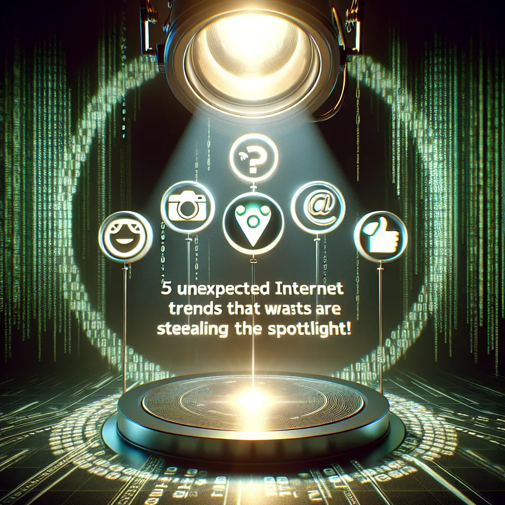 5 Unexpected Internet Trends That Are Stealing the Spotlight!