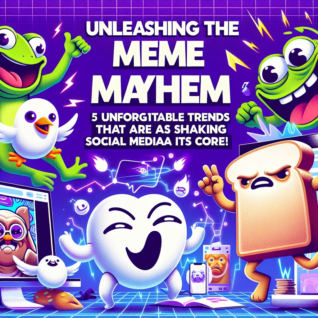 Unleashing the Meme Mayhem: 5 Unforgettable Trends That Are Shaking Social Media to Its Core!