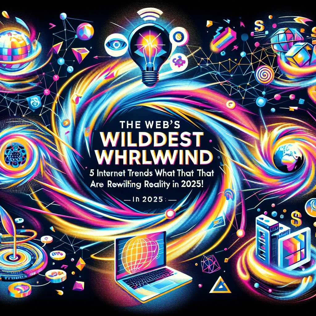 The Web's Wildest Whirlwind: 5 Internet Trends That Are Rewriting Reality in 2025!