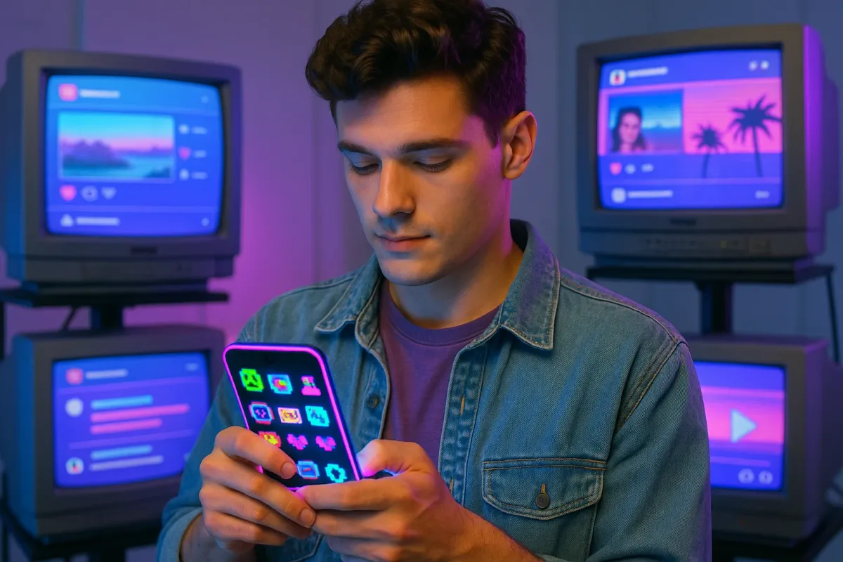 Throwback Internet: Why “1980s Apps” Fan Art Just Took Over Your Feed