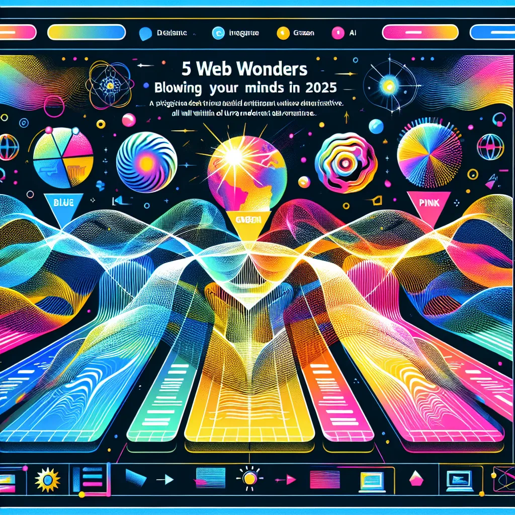 The Ultimate Trend Overload: 5 Web Wonders That Are Blowing Minds in 2025!