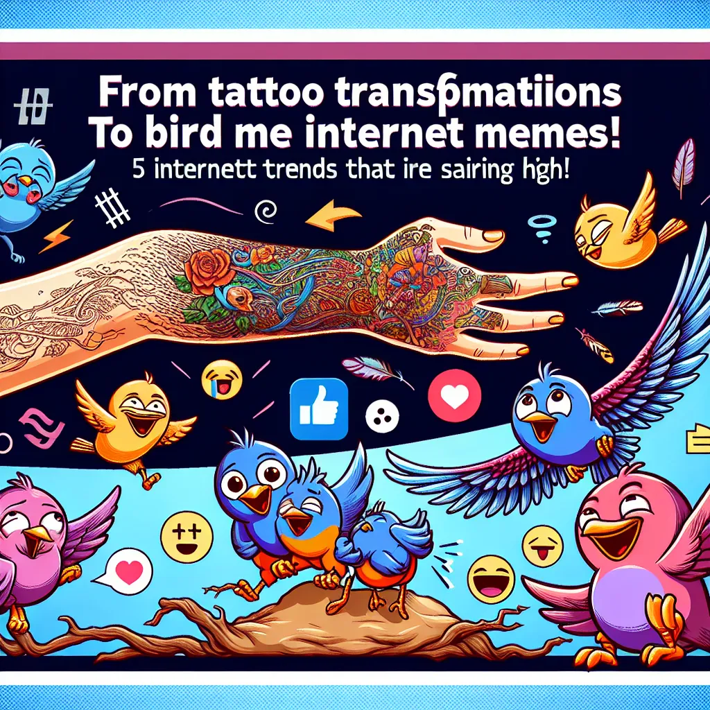 From Tattoo Transformations to Bird Memes: 5 Internet Trends That Are Soaring High!