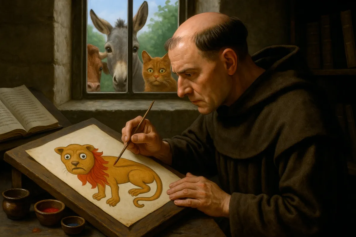 Medieval Artists Had Never Seen Animals And The Memes Prove It