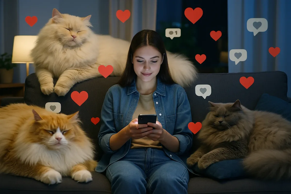 “FluffTok” Is Taking Over: How Ultra-Floofy Cats Just Won The Internet
