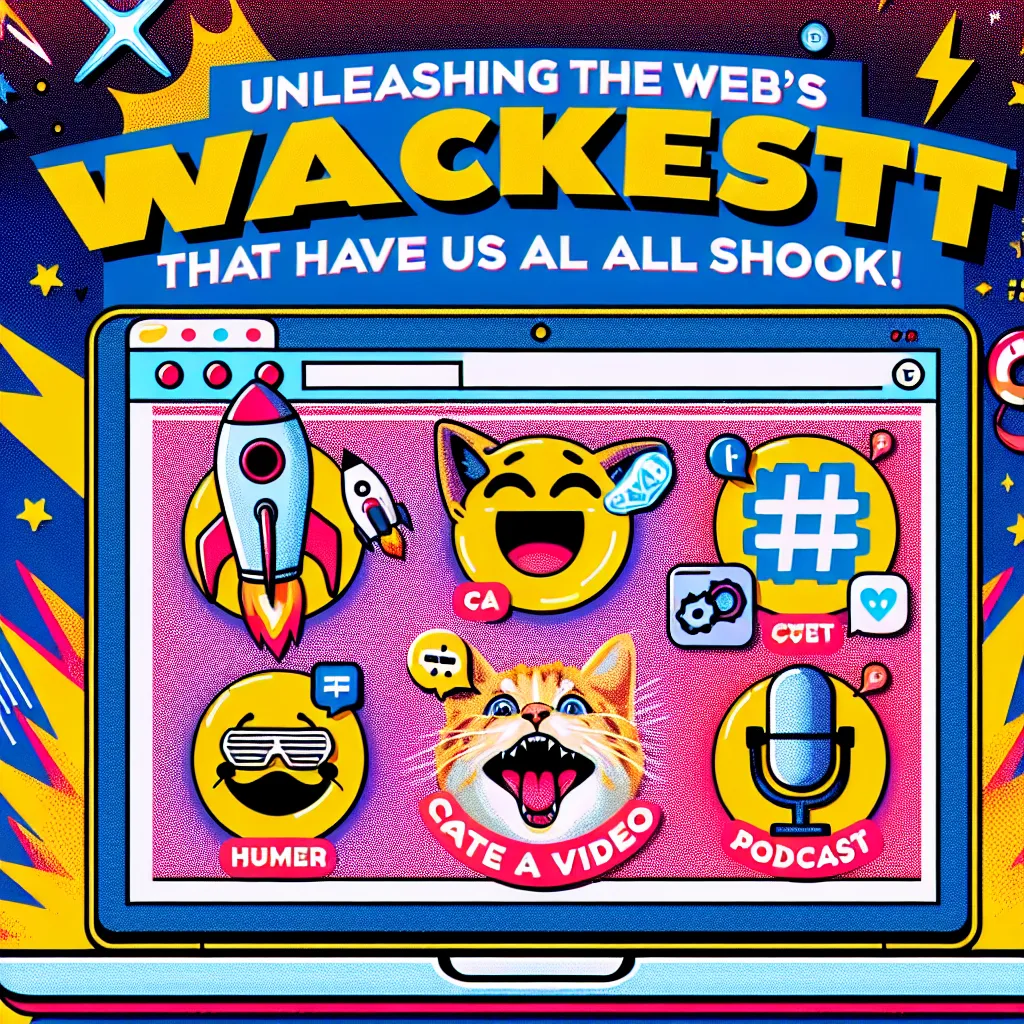 Unleashing the Web's Wackiest: 5 Internet Trends That Have Us All Shook!