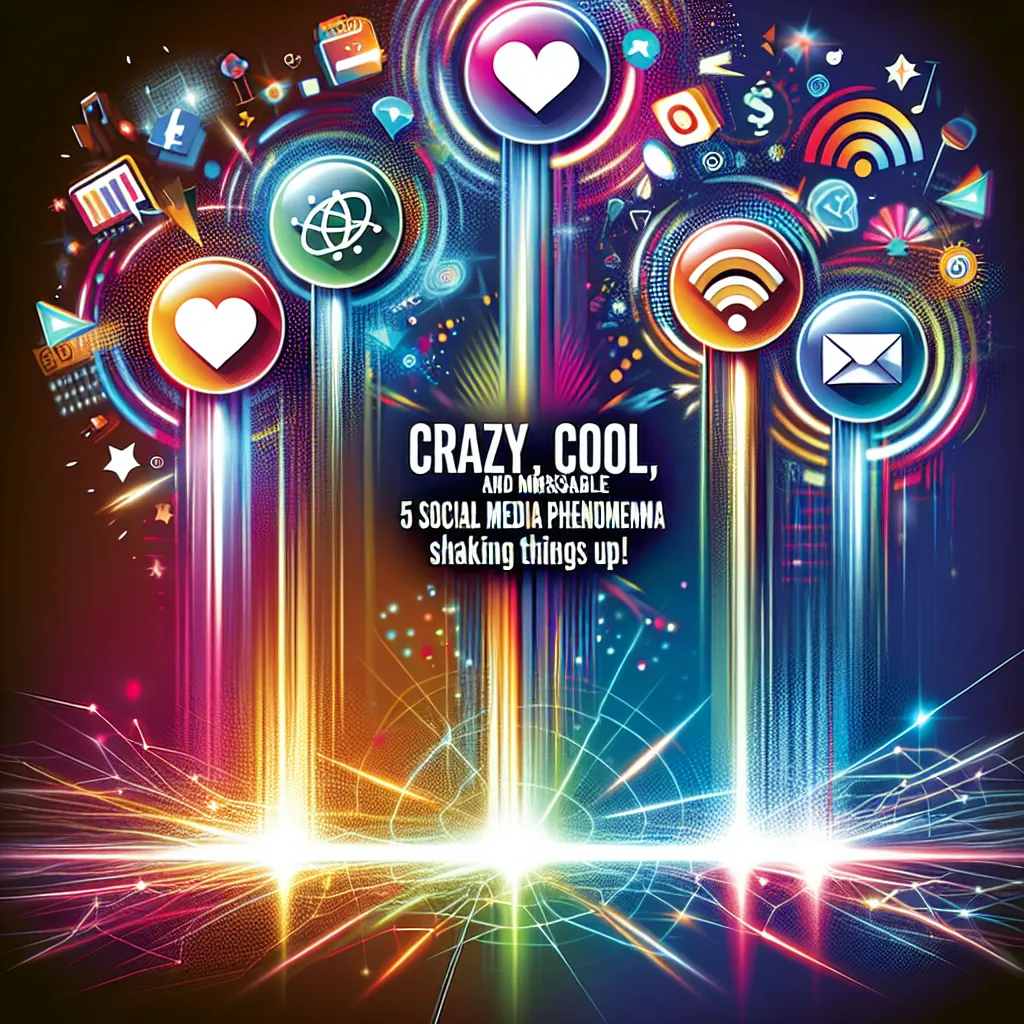 Crazy, Cool, and Unmissable: 5 Social Media Phenomena Shaking Things Up!