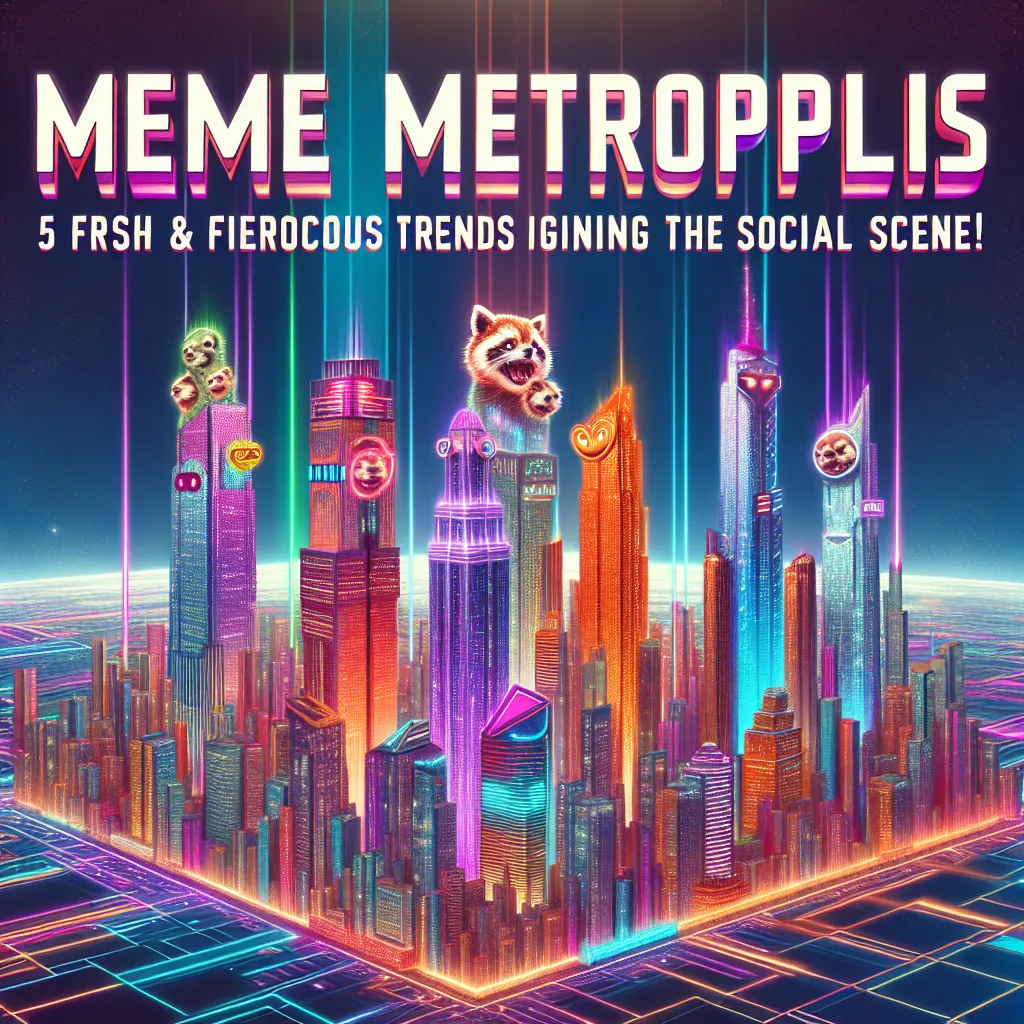 Meme Metropolis: 5 Fresh & Ferocious Trends Igniting the Social Scene!
