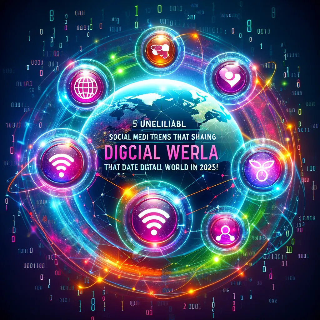 5 Unbelievable Social Media Trends That Are Shaking the Digital World in 2025!