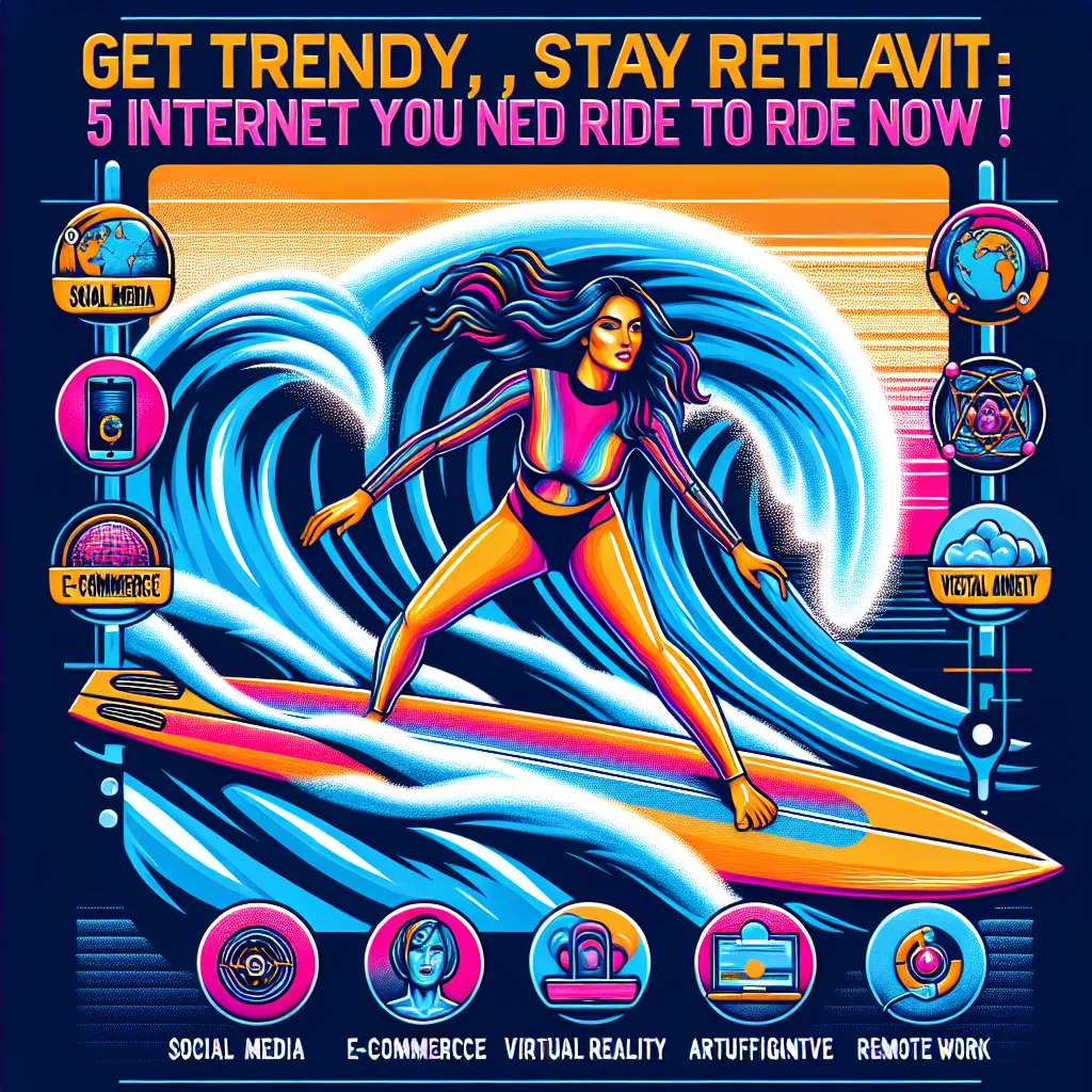 Get Trendy, Stay Relevant: 5 Internet Waves You Need to Ride Right Now!