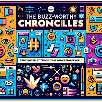 The Buzz-Worthy Chronicles: 5 Unforgettable Internet Trends That Totally Rocked Our World