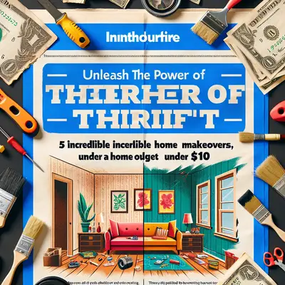 Unleash the Power of Thrift: 5 Incredible Home Makeovers Under $10