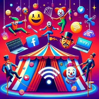 The Cyber Circus: 5 Bizarre Trends That Have the Internet in a Frenzy!