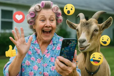 Grandma, Goats & Glitches: The Wildest Viral Videos Taking Over Your Feed Right Now
