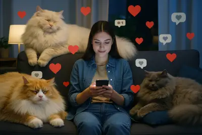 “FluffTok” Is Taking Over: How Ultra-Floofy Cats Just Won The Internet