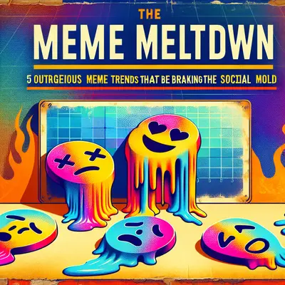 The Meme Meltdown: 5 Outrageous Meme Trends That Are Breaking the Social Mold