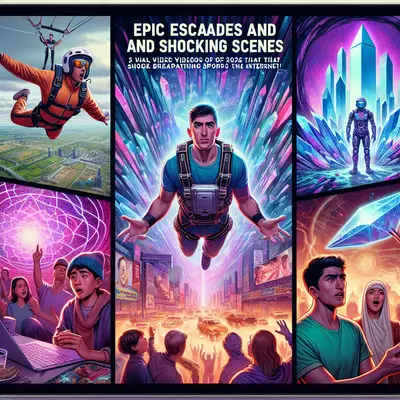 Epic Escapades and Shocking Scenes: 5 Viral Videos of 2025 that Shook the Internet!